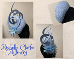 Load image into Gallery viewer, HHB480 Teardrop Fascinator Block 2 sizes available.
