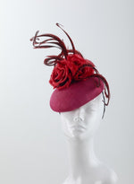 Load image into Gallery viewer, HHB139 Fascinator Button Block  variants 4&quot;, 5&quot;, 6&quot; or 7&quot; dia
