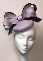 Load image into Gallery viewer, HHB287 Fascinator (pork pie style) approx 6&quot;Dia
