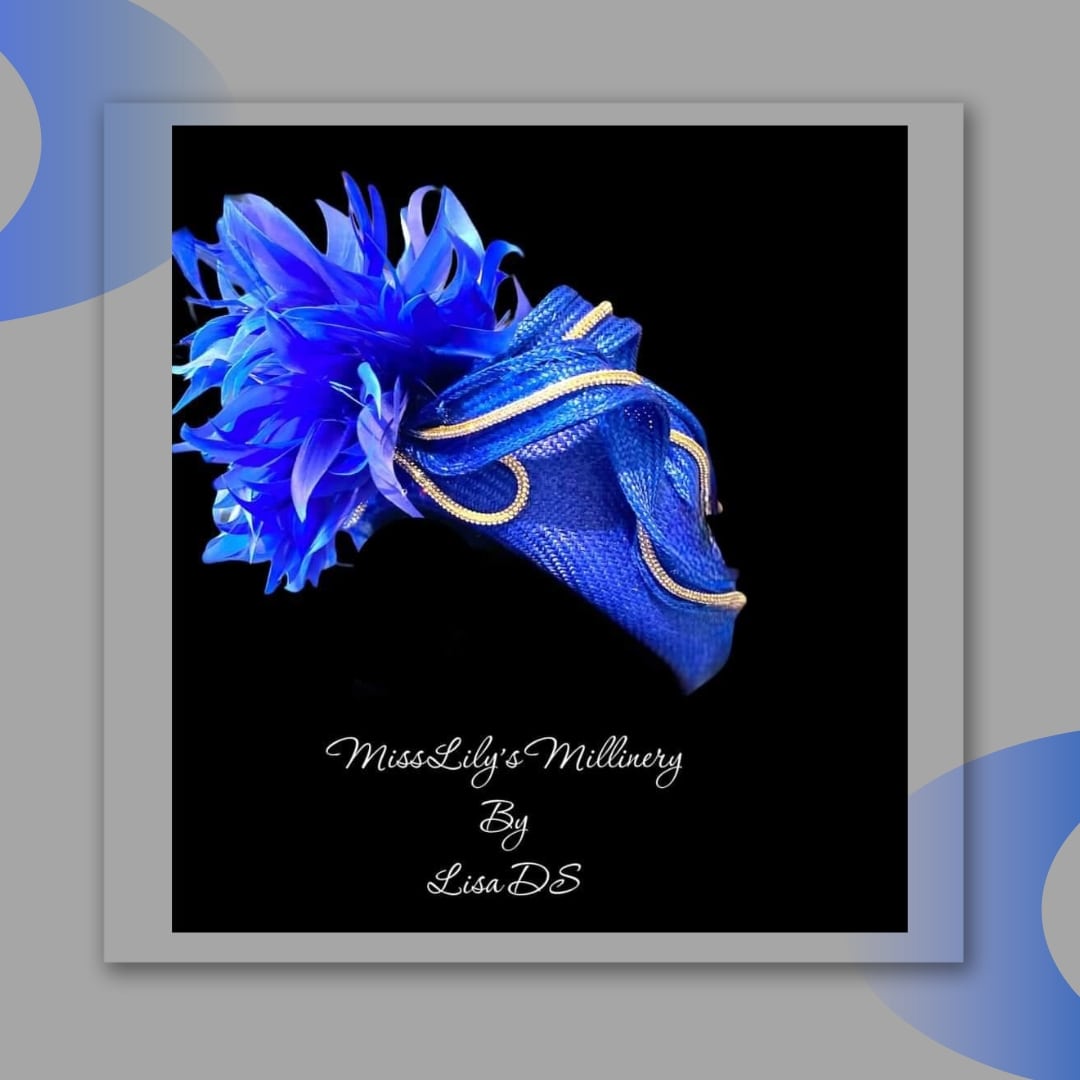 HHB238 Double Band Fascinator